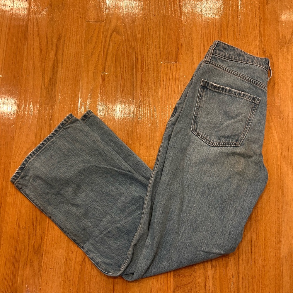 Hollister Light Blue High-Rise Jeans